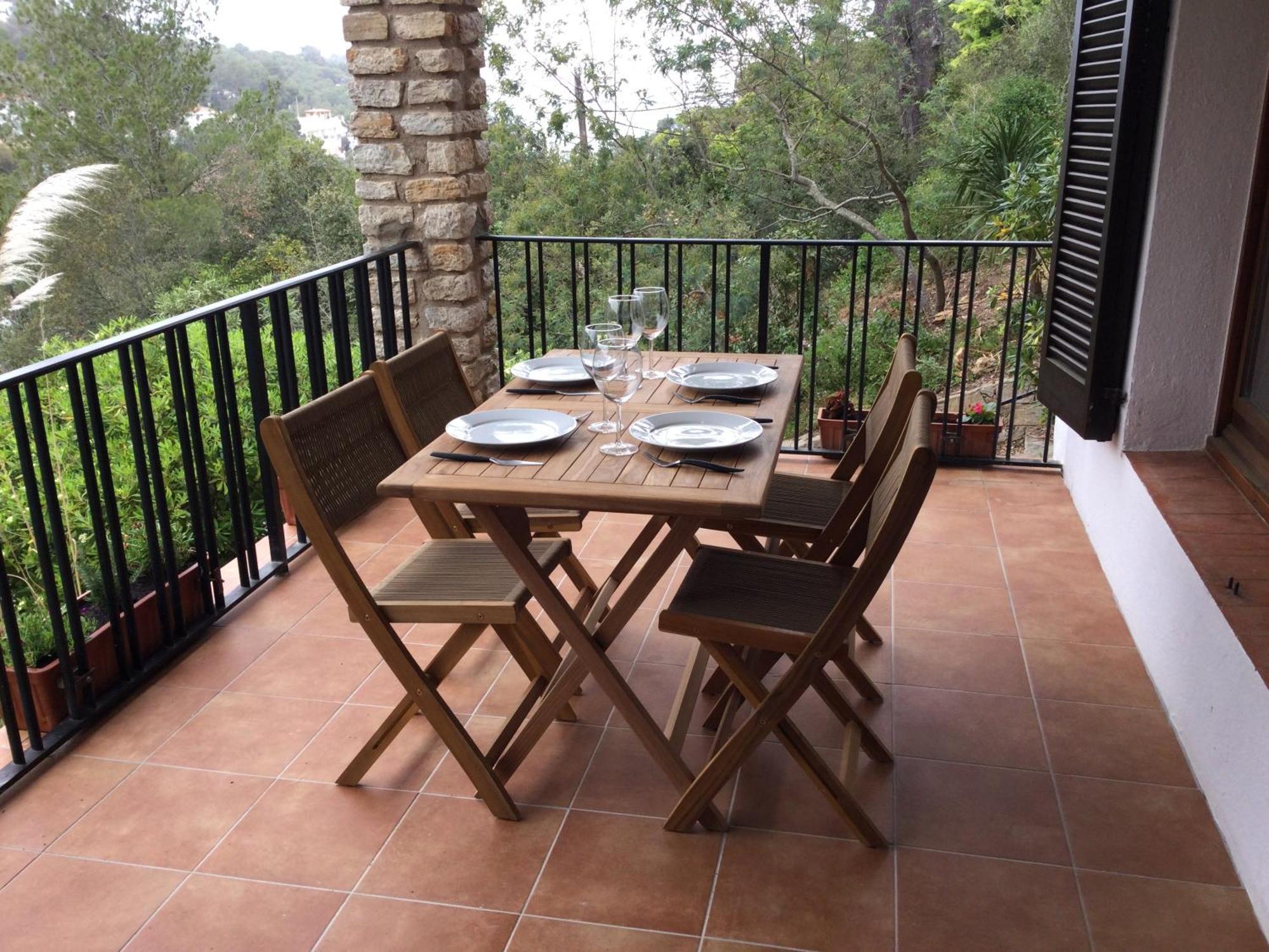 Ferienwohnung La Coma Sa Riera Begur Exterior foto